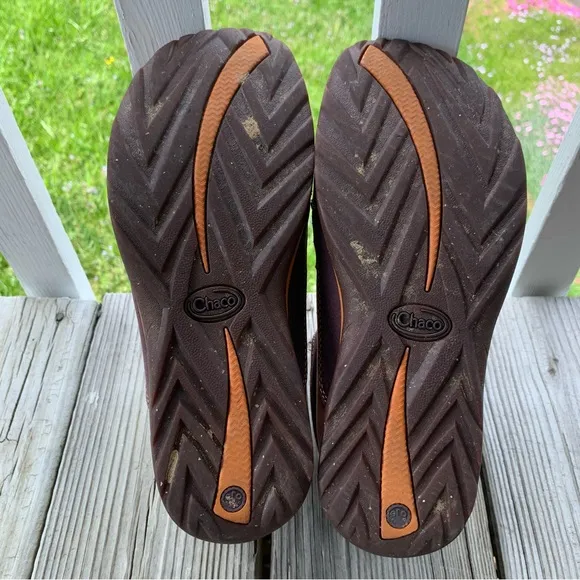 Chaco Shoes Barbary Topaz Brown Purple Leather Wool Chukka Boots Lace Up Women 7