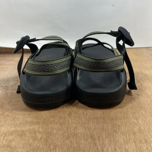 Chaco Z/1 Classic Mens Size 7 Beach Walking Breathable Sandals Green Black