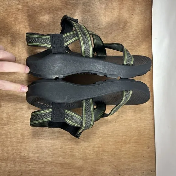 Chaco Z/1 Classic Mens Size 7 Beach Walking Breathable Sandals Green Black