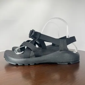 Chaco Z/1 Unaweep Sandal Men's 9 Black Strappy Hiking Outdoor Vibram J100014