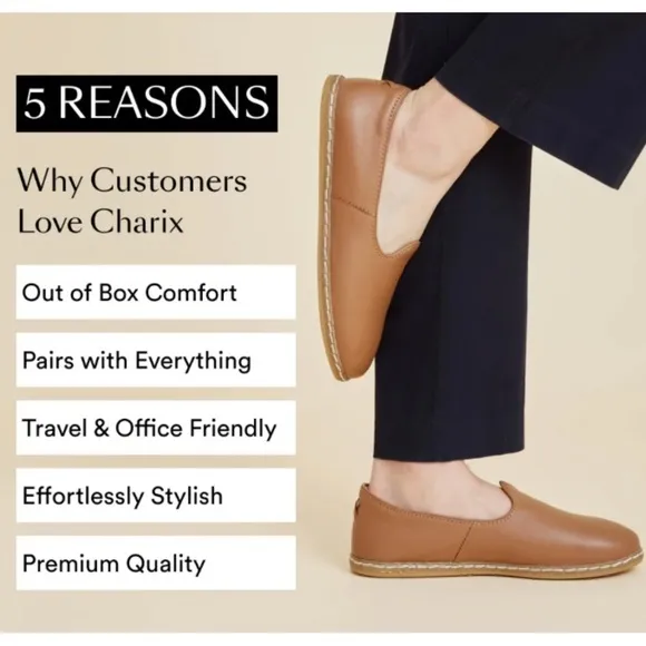 CHARIX Safari Nubuck Slip On Shoes Safari Nubuck 42/10.5