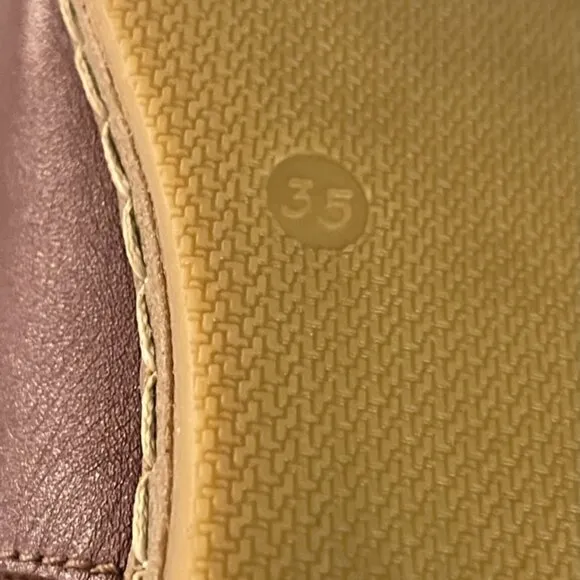 Charix | Women’s Cognac Slip-On Leather Shoes