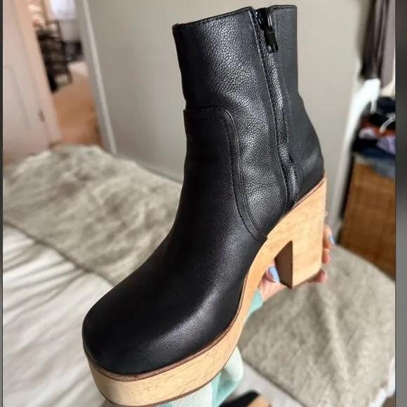 Charlotte Stone, Black Paz Boot US 6