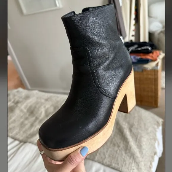 Charlotte Stone, Black Paz Boot US 6