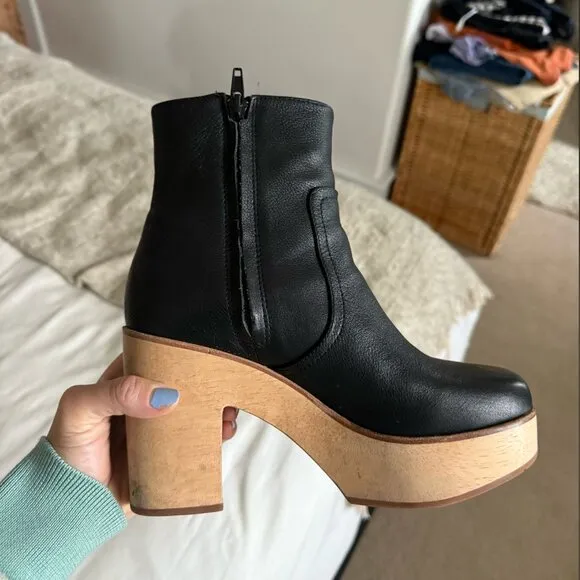 Charlotte Stone, Black Paz Boot US 6