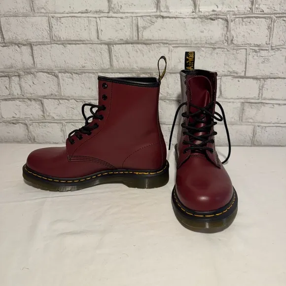 Cherry Red Dr Martens- Size 9