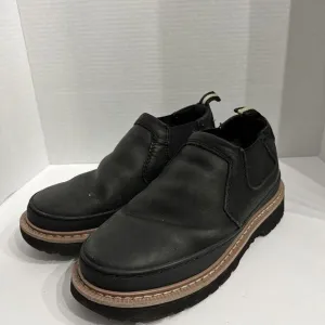 Chinook Workhorse Romeo‎ Black Leather Work Shoes Boots Slip-on Men's Size 7