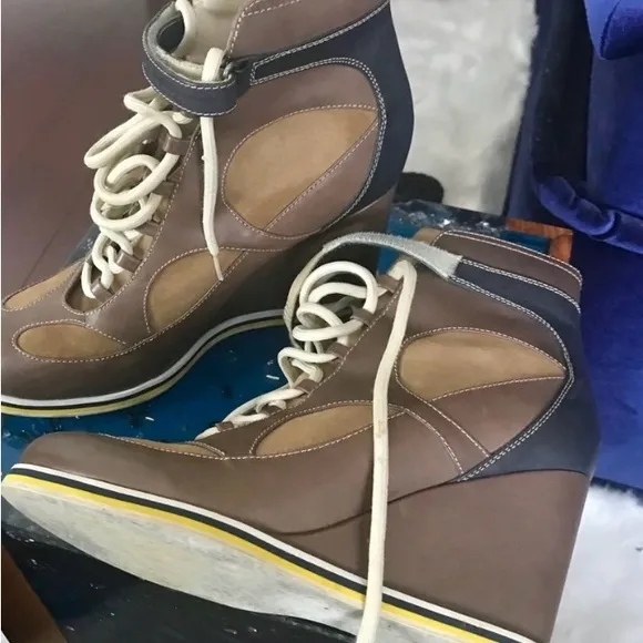 Chloe wedge sneakers