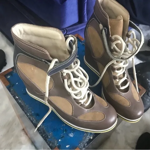 Chloe wedge sneakers