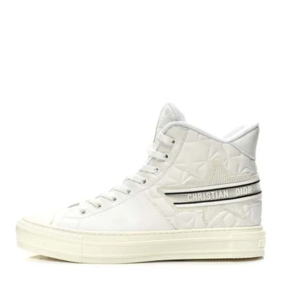 Christian Dior Etoile Embossed Dior High Top Sneakers