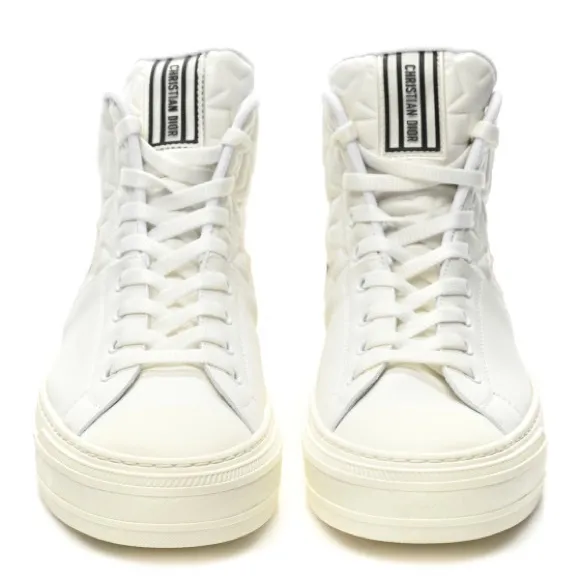 Christian Dior Etoile Embossed Dior High Top Sneakers