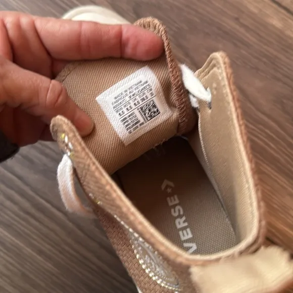 Chuck Taylor All Star Lugged Platform 2.0 High 'Autumn Embroidery - Sand Dune'