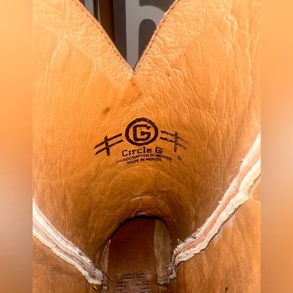 Circle G Boots size 7