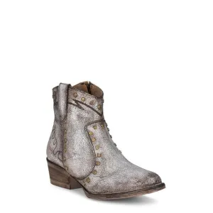 Circle G by Corral Embroidery &amp; Studs Metallic Rustic Western Boots Size 7 M