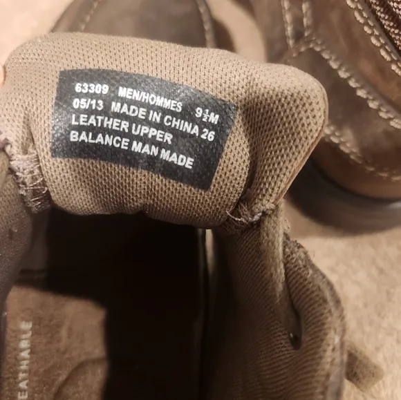 Clarks Brown Moc-Toe Boots