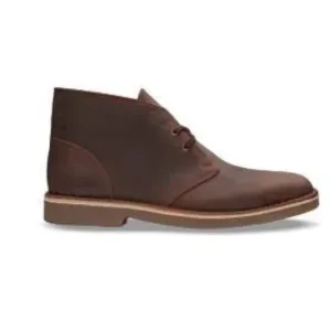 Clark’s Bushacre 2 Boots Lace Up Chukka Boots Brown Oiled Leather 9.5 Like New