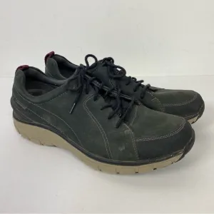 Clarks grey gray Wavewalk leather outdoor shoes