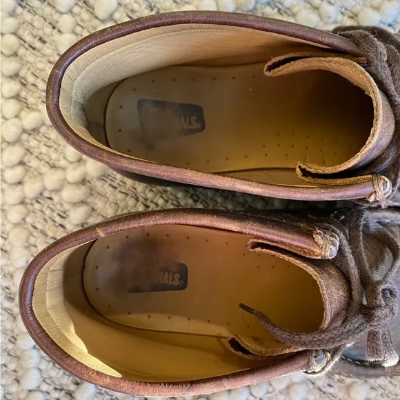 Clarks Stinson Hi 26063363 Mens Brown Leather Lace Up Chukkas Boots -‎ Size 6 m