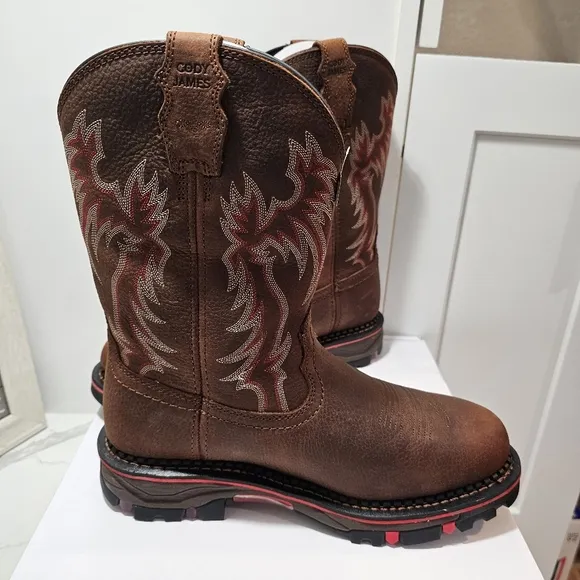 Cody james Composite Toe Work Boots