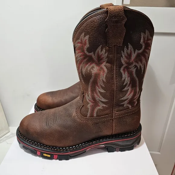 Cody james Composite Toe Work Boots