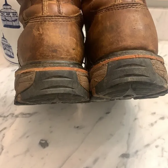 Cody James Men leather work boots 11.5 EE not steel toe western brand