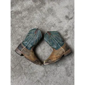 Cody James Men's Full-Grain Leather Western‎ Boots BBS20 Size 10 D