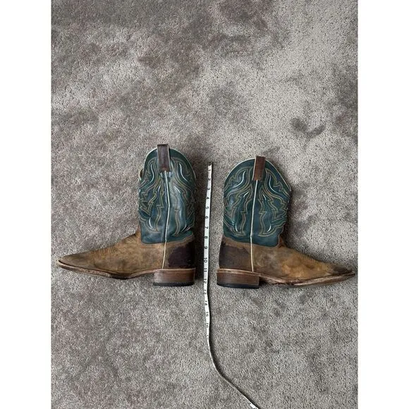 Cody James Men's Full-Grain Leather Western‎ Boots BBS20 Size 10 D