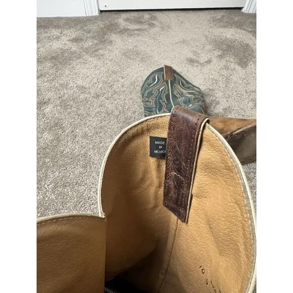 Cody James Men's Full-Grain Leather Western‎ Boots BBS20 Size 10 D