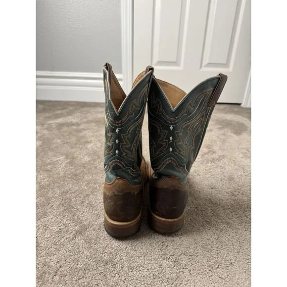 Cody James Men's Full-Grain Leather Western‎ Boots BBS20 Size 10 D