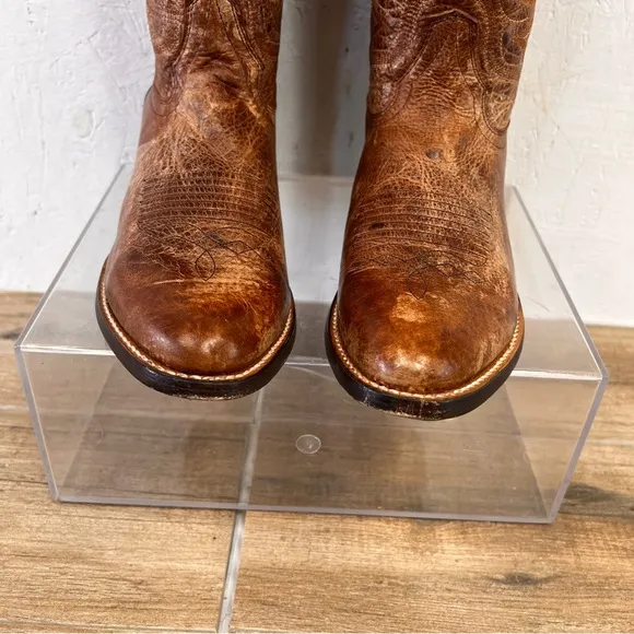 CODY JAMES MEN'S LARSEN WESTERN BOOTS MEDIUM TOE COLOR BROWN SIZE 8.5D