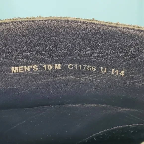 Cole Haan black leather ankle boots Men's 10