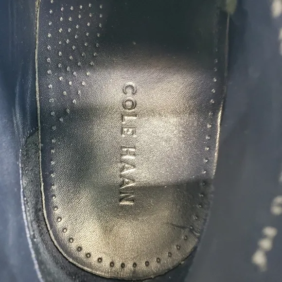 Cole Haan black leather ankle boots Men's 10
