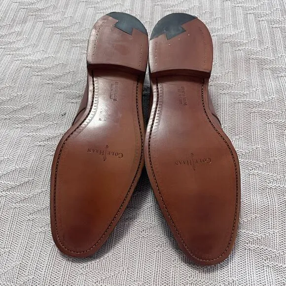 Cole Haan brown leather lace up oxford shoes size 11 NWOT