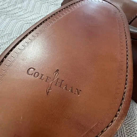 Cole Haan brown leather lace up oxford shoes size 11 NWOT