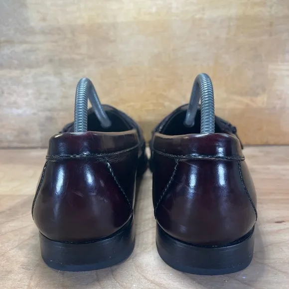 Cole Haan City Mens Size 9.5 (D) Kiltie Monk Strap Slip On Loafers Shoes Brown