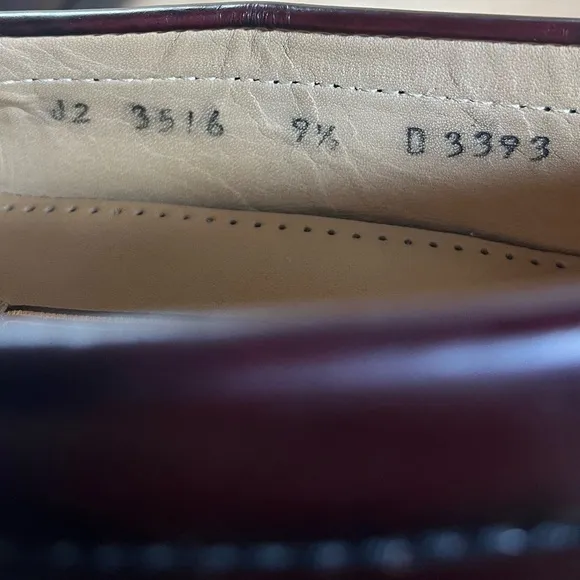 Cole Haan City Mens Size 9.5 (D) Kiltie Monk Strap Slip On Loafers Shoes Brown