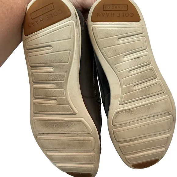 Cole Haan Grand OS Slip On Leather Loafers Shoes