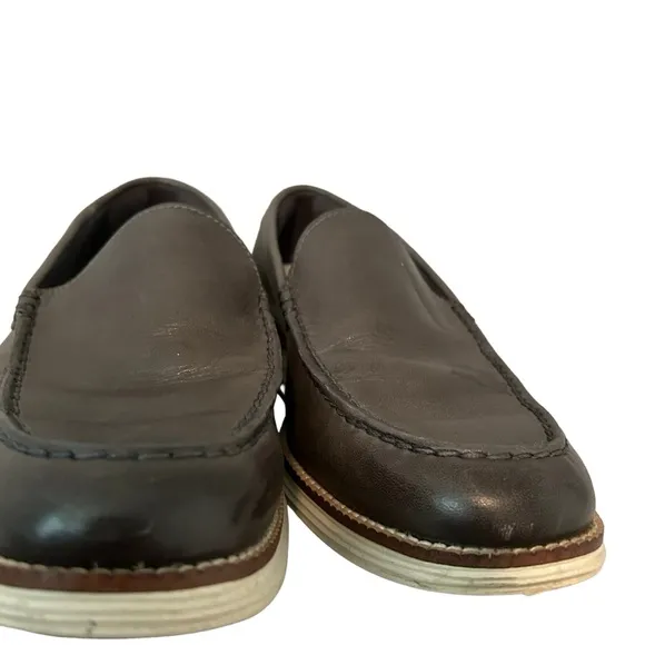 Cole Haan Grand OS Slip On Leather Loafers Shoes
