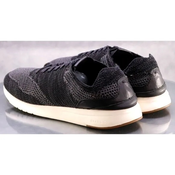 Cole Haan Grand Pro Men's Knit Sneakers Shoes Size 12 Black Gray