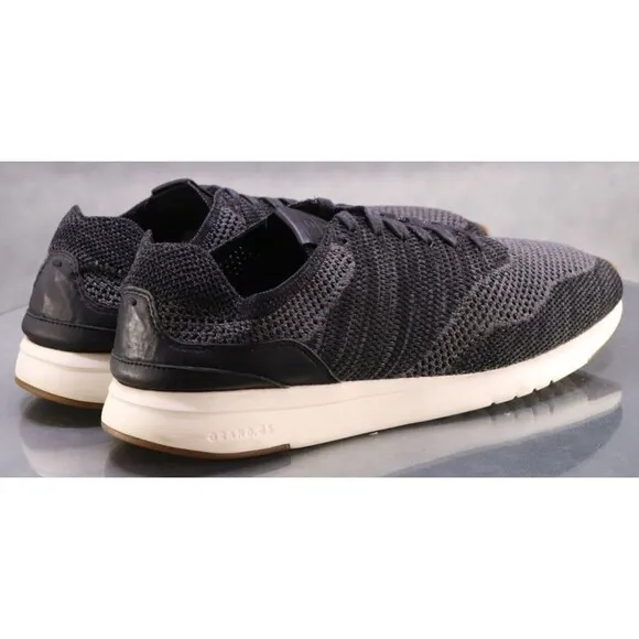 Cole Haan Grand Pro Men's Knit Sneakers Shoes Size 12 Black Gray