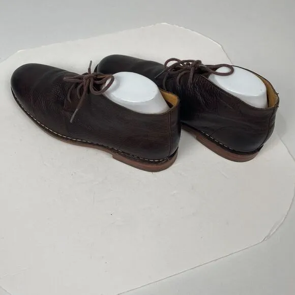 Cole‎ Haan Men's Brown Leather Glenn Chukka Boots  Size 12 M Shoes Pre Owned