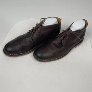 Cole‎ Haan Men's Brown Leather Glenn Chukka Boots  Size 12 M Shoes Pre Owned