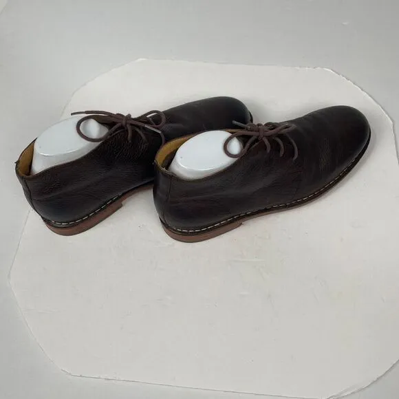 Cole‎ Haan Men's Brown Leather Glenn Chukka Boots  Size 12 M Shoes Pre Owned