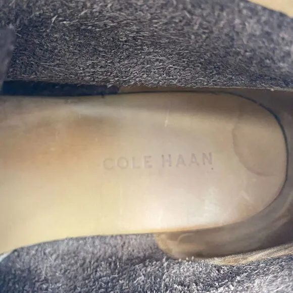 Cole‎ Haan Men's Brown Leather Glenn Chukka Boots  Size 12 M Shoes Pre Owned
