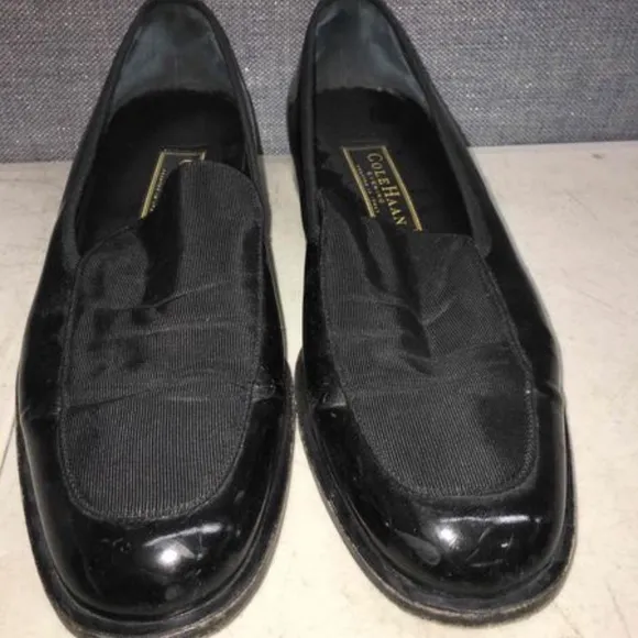 Cole Haan Men's Size 9.5M Black Slip On Shoes ﻿ ﻿