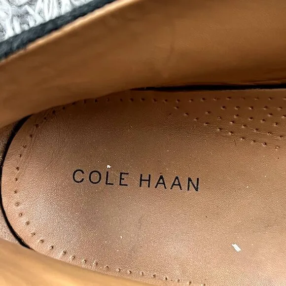 Cole Haan Ogden Stitch Chukka Leather Lace Up Ankle Boot Mens 12 Black C24524