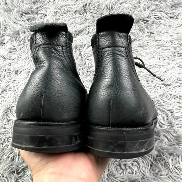 Cole Haan Ogden Stitch Chukka Leather Lace Up Ankle Boot Mens 12 Black C24524