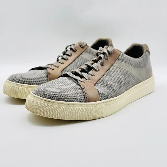 Cole Haan Shoes Mens 8.5 Brown Mesh Leather Sneakers Stitchlite Lace Up Jensen