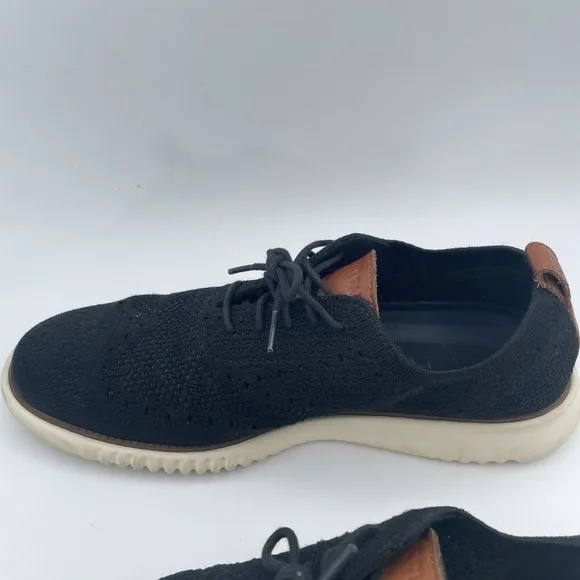 Cole Haan Zerogrand Stitchlite Black Oxford Shoes C27568 Mens Size 10 M