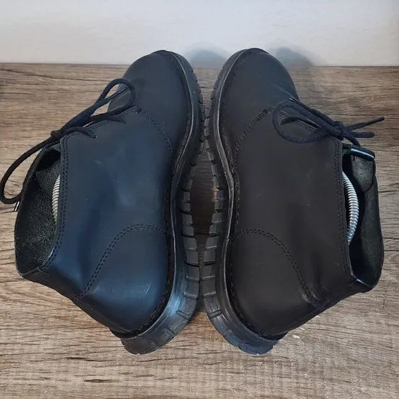 Cole Haan Zerogrand Stitchout Chukka Men's Boots Shoes Size 8.5 Black
